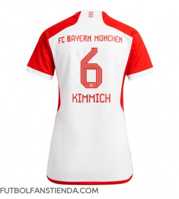 Bayern Munich Joshua Kimmich #6 Primera Equipación Mujer 2023-24 Manga Corta
